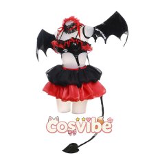 画像2: デート・ア・ライブ　時崎狂三　小悪魔　コスプレ衣装　 コスチューム　 cosplay　イベント仮装 (2)