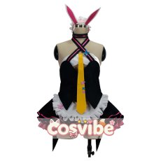 画像1: バーチャルYouTuber　Vtuber　兎鞠まり　コスプレ衣装　 コスチューム　 cosplay　イベント仮装 (1)