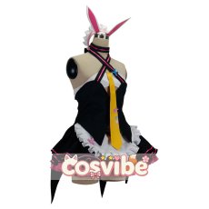 画像2: バーチャルYouTuber　Vtuber　兎鞠まり　コスプレ衣装　 コスチューム　 cosplay　イベント仮装 (2)
