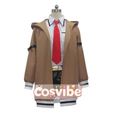 画像1: シュタインズ・ゲート（STEINS;GATE）　牧瀬紅莉栖　コスプレ衣装　 コスチューム　 cosplay　イベント仮装 (1)
