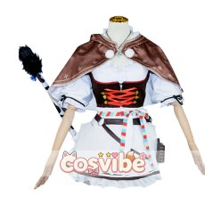画像1: バーチャルYouTuber　VTuber　白銀ノエル　ディアンドル娘衣装　コスプレ衣装　 コスチューム　 cosplay　イベント仮装 (1)