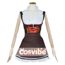 画像2: バーチャルYouTuber　VTuber　白銀ノエル　ディアンドル娘衣装　コスプレ衣装　 コスチューム　 cosplay　イベント仮装 (2)
