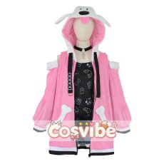 画像1: バーチャルYouTuber　VTuber　戌神ころね　部屋着衣装　コスプレ衣装　 コスチューム　 cosplay　イベント仮装 (1)