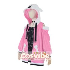 画像2: バーチャルYouTuber　VTuber　戌神ころね　部屋着衣装　コスプレ衣装　 コスチューム　 cosplay　イベント仮装 (2)