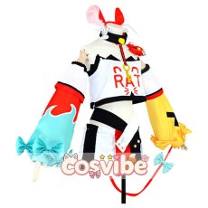 画像2: バーチャルYouTuber　Vtuber　Hakos Baelz（ハコス・ベールズ）　コスプレ衣装　 コスチューム　 cosplay　イベント仮装 (2)