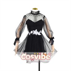 画像1: バーチャルYouTuber　VTuber　ワトソン・アメリア　ドレス　コスプレ衣装　 コスチューム　 cosplay　イベント仮装 (1)