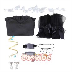 画像5: バーチャルYouTuber　VTuber　ワトソン・アメリア　ドレス　コスプレ衣装　 コスチューム　 cosplay　イベント仮装 (5)
