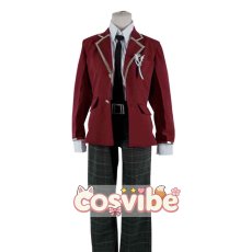 画像1: バーチャルYouTuber　VTuber　葛葉（くずは）　学生服　Aバ-ジョン　コスプレ衣装　 コスチューム　 cosplay　イベント仮装 (1)