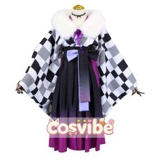 画像1: バーチャルYouTuber　VTuber　常闇トワ　正月衣装　コスプレ衣装　 コスチューム　 cosplay　イベント仮装 (1)