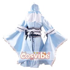 画像2: 東方Project　西行寺幽々子　東方妖々夢　コスプレ衣装　 コスチューム　 cosplay　イベント仮装 (2)