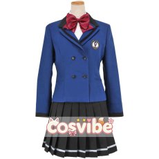 画像1: ときめきメモリアル4　はばたき学園　女子制服　コスプレ衣装　 コスチューム　 cosplay　イベント仮装 (1)