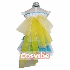 画像16: ラブライブ！サンシャイン!!　Aqours 恋になりたいAQUARIUM　津島善子　国木田花丸　黒澤ルビィ　渡辺曜　黒澤ダイヤ　高海千歌　松浦果南　小原鞠莉　桜内梨子　コスプレ衣装　 コスチューム　 cosplay　イベント仮装 (16)