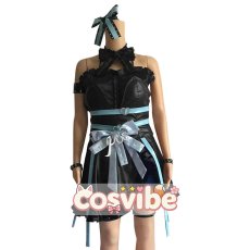 画像1: ラブライブ! School idol project　スクフェスAC　オリジナル衣装　第3弾　パンキッシュ・ロック・ガール　絢瀬絵里　コスプレ衣装　 コスチューム　 cosplay　イベント仮装 (1)