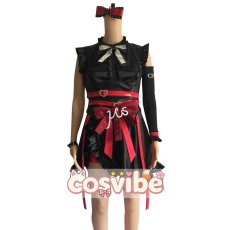 画像1: ラブライブ! School idol project　スクフェスAC　オリジナル衣装　第3弾　パンキッシュ・ロック・ガール　西木野真姫　コスプレ衣装　 コスチューム　 cosplay　イベント仮装 (1)