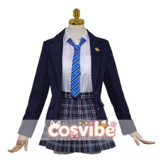 画像2: バーチャルYouTuber　VTuber　白銀ノエル　制服　コスプレ衣装　 コスチューム　 cosplay　イベント仮装 (2)