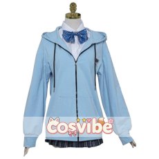 画像5: バーチャルYouTuber　VTuber　白銀ノエル　制服　コスプレ衣装　 コスチューム　 cosplay　イベント仮装 (5)