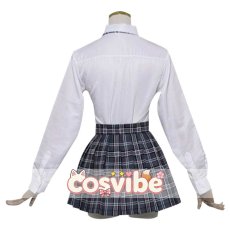 画像8: バーチャルYouTuber　VTuber　白銀ノエル　制服　コスプレ衣装　 コスチューム　 cosplay　イベント仮装 (8)