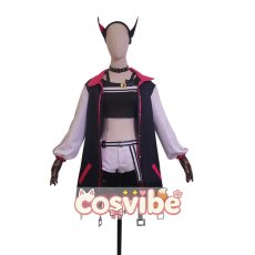 画像1: バーチャルYouTuber　VTuber　魔使マオ　通常　コスプレ衣装　 コスチューム　 cosplay　イベント仮装 (1)