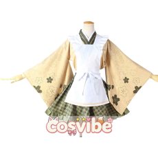 画像2: プロジェクトセカイ カラフルステージ！ feat. 初音ミク　カフェコラボ　東雲絵名　コスプレ衣装　 コスチューム　 cosplay　イベント仮装 (2)