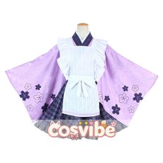 画像1: プロジェクトセカイ カラフルステージ！ feat. 初音ミク　カフェコラボ　朝比奈まふゆ　コスプレ衣装　 コスチューム　 cosplay　イベント仮装 (1)