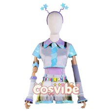 画像2: ラブライブ！スーパースター!!　Liella!　ビタミンSUMMER！　Vitamin SUMMER　唐可可　コスプレ衣装　 コスチューム　 cosplay　イベント仮装 (2)