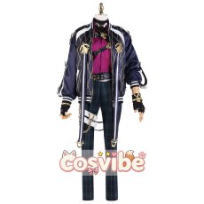 画像1: バーチャルYouTuber　Vtuber　Doppio Dropscythe(ドッピオ ドロップサイト)　コスプレ衣装　 コスチューム　 cosplay　イベント仮装 (1)