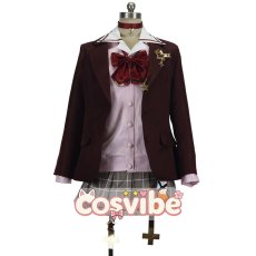 画像1: バーチャルYouTuber　VTuber　星川サラ　制服　コスプレ衣装　 コスチューム　 cosplay　イベント仮装 (1)
