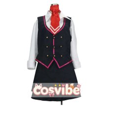 画像1: ストリートファイター　春日野さくら　ストV デフォルト衣装　コスプレ衣装　 コスチューム　 cosplay　イベント仮装 (1)
