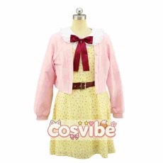 画像1: バーチャルYouTuber　Vtuber　本間ひまわり　夏ワンピース衣装　コスプレ衣装　 コスチューム　 cosplay　イベント仮装 (1)