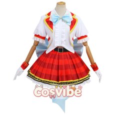 画像1: ラブライブ! School idol project　スクフェス2新衣装　園田海未　コスプレ衣装　 コスチューム　 cosplay　イベント仮装 (1)