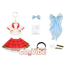 画像2: ラブライブ! School idol project　スクフェス2新衣装　園田海未　コスプレ衣装　 コスチューム　 cosplay　イベント仮装 (2)