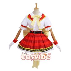 画像1: ラブライブ! School idol project　スクフェス2新衣装　星空凛　コスプレ衣装　 コスチューム　 cosplay　イベント仮装 (1)