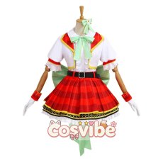 画像1: ラブライブ! School idol project　スクフェス2新衣装　小泉花陽　コスプレ衣装　 コスチューム　 cosplay　イベント仮装 (1)