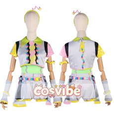 画像2: ラブライブ！スーパースター!!　Liella!　桜小路きな子　ビタミンSUMMER！　Vitamin SUMMER　コスプレ衣装　 コスチューム　 cosplay　イベント仮装 (2)