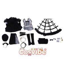 画像5: バーチャルYouTuber　VTuber　星街すいせい　戦うメイド服　コスプレ衣装　 コスチューム　 cosplay　イベント仮装 (5)