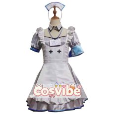 画像1: バーチャルYouTuber　Vtuber　天音かなた　ナース服　コスプレ衣装　 コスチューム　 cosplay　イベント仮装 (1)