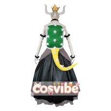 画像2: スーパーマリオ　クッパ姫　コスプレ衣装　 コスチューム　 cosplay　イベント仮装 (2)