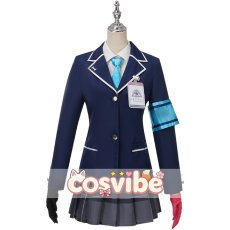 画像1: ブルーアーカイブ　黒見セリカ　コスプレ衣装　 コスチューム　 cosplay　イベント仮装 (1)
