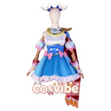 画像1: ひろがるスカイ!プリキュア　ソラ・ハレワタール(キュアスカイ)　変身後　コスプレ衣装　 コスチューム　 cosplay　イベント仮装 (1)