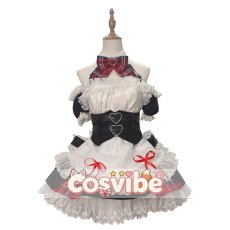 画像1: バーチャルYouTuber　VTuber　沙花叉クロヱ　メイド服　コスプレ衣装　 コスチューム　 cosplay　イベント仮装 (1)