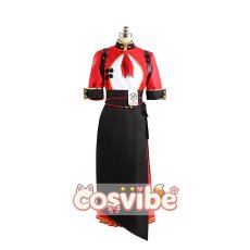 画像2: ブルーアーカイブ　朱城ルミ　コスプレ衣装　 コスチューム　 cosplay　イベント仮装 (2)