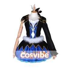 画像1: ラブライブ！サンシャイン!!　夢中になれること　WATER BLUE NEW WORLD　渡辺曜UR　覚醒後　コスプレ衣装　 コスチューム　 cosplay　イベント仮装 (1)