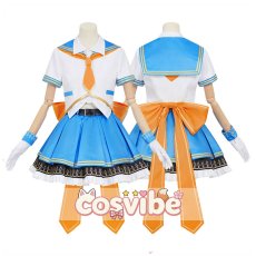 画像1: ラブライブ！サンシャイン!!　スクフェス2新衣装　津島善子　黒澤ルビィ　渡辺曜　黒澤ダイヤ　国木田花丸　高海千歌　松浦果南　小原鞠莉　桜内梨子　コスプレ衣装　 コスチューム　 cosplay　イベント仮装 (1)