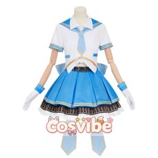 画像2: ラブライブ！サンシャイン!!　スクフェス2新衣装　津島善子　黒澤ルビィ　渡辺曜　黒澤ダイヤ　国木田花丸　高海千歌　松浦果南　小原鞠莉　桜内梨子　コスプレ衣装　 コスチューム　 cosplay　イベント仮装 (2)