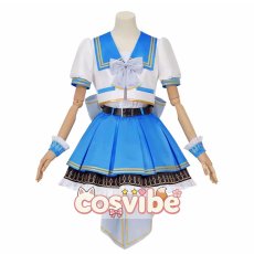 画像3: ラブライブ！サンシャイン!!　スクフェス2新衣装　津島善子　黒澤ルビィ　渡辺曜　黒澤ダイヤ　国木田花丸　高海千歌　松浦果南　小原鞠莉　桜内梨子　コスプレ衣装　 コスチューム　 cosplay　イベント仮装 (3)