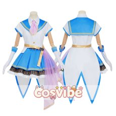 画像6: ラブライブ！サンシャイン!!　スクフェス2新衣装　津島善子　黒澤ルビィ　渡辺曜　黒澤ダイヤ　国木田花丸　高海千歌　松浦果南　小原鞠莉　桜内梨子　コスプレ衣装　 コスチューム　 cosplay　イベント仮装 (6)