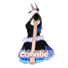 画像2: ラブライブ！サンシャイン!!　ヨハネと契約　WATER BLUE NEW WORLD　津島善子UR　覚醒後　コスプレ衣装　 コスチューム　 cosplay　イベント仮装 (2)