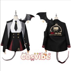 画像3: ブルーアーカイブ　黒舘ハルナ　コスプレ衣装　 コスチューム　 cosplay　イベント仮装 (3)