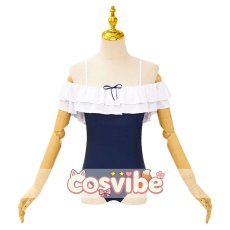 画像1: ブルーアーカイブ　月雪ミヤコ　水着　コスプレ衣装　 コスチューム　 cosplay　イベント仮装 (1)