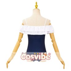 画像2: ブルーアーカイブ　月雪ミヤコ　水着　コスプレ衣装　 コスチューム　 cosplay　イベント仮装 (2)